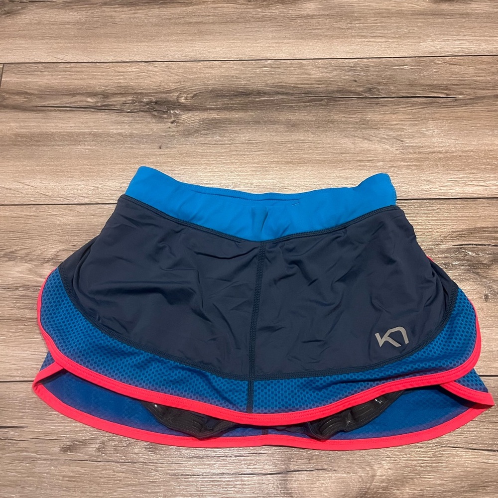 Kari traa Blue and Pink Athletic Skort